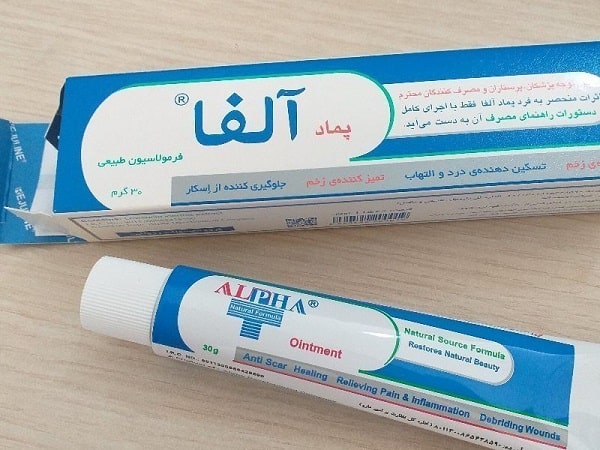 پماد آلفا برای درمان زخم بستر
